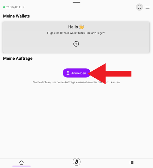 E-Mail eingeben