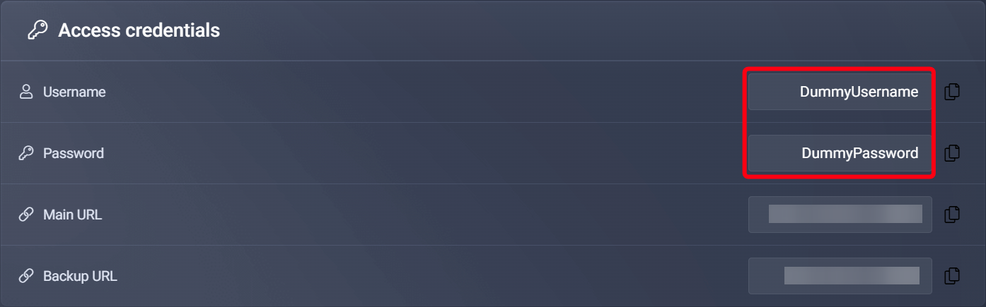 Web player details