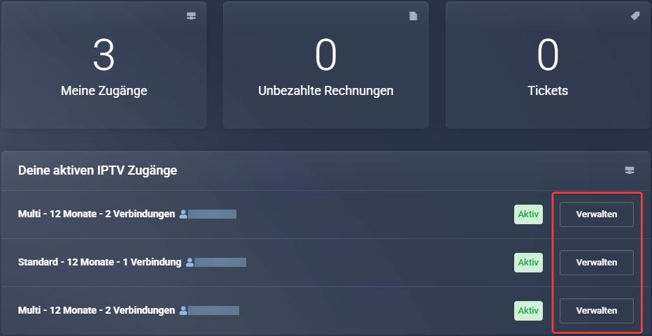 Webplayer Zugang