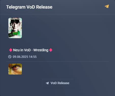 Telegram VoD Release Vorschau 2